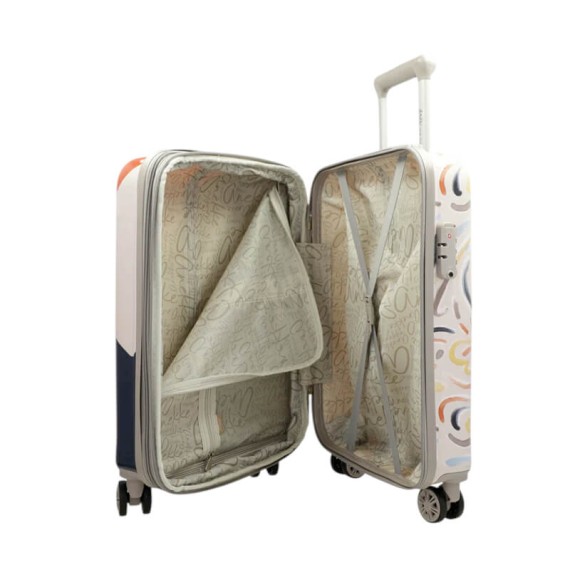 ANEKKE Mala de Cabine 55cm 4R Exp. Eikon Azul Escuro | Ref. 280.42574-001