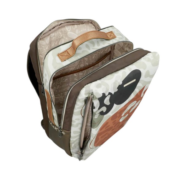 ANEKKE Mochila de Viagem Grande Easyjet Gaia Bege | Ref. 280.42585-003