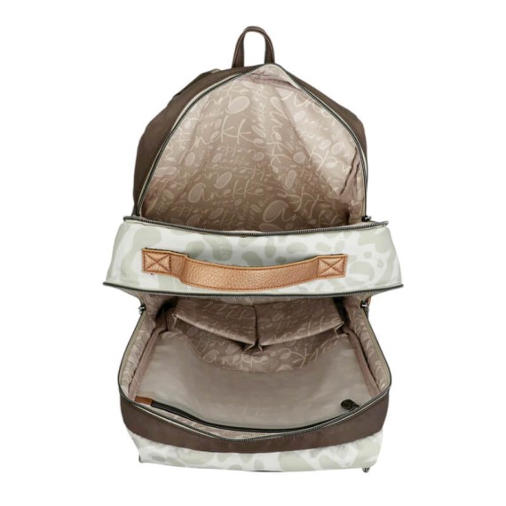ANEKKE Mochila de Viagem Grande Easyjet Gaia Bege | Ref. 280.42585-003