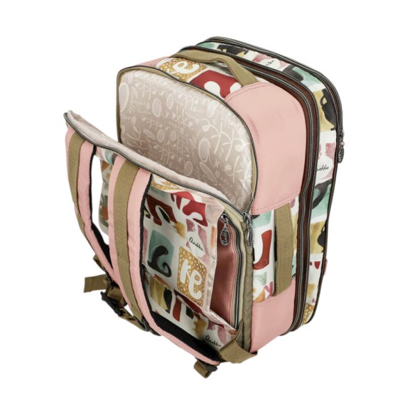 ANEKKE Mochila de Viagem Ryanair Exp. Amphora Rosa | Ref. 280.42575-011
