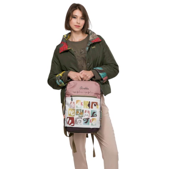 ANEKKE Mochila de Viagem Ryanair Exp. Amphora Rosa | Ref. 280.42575-011