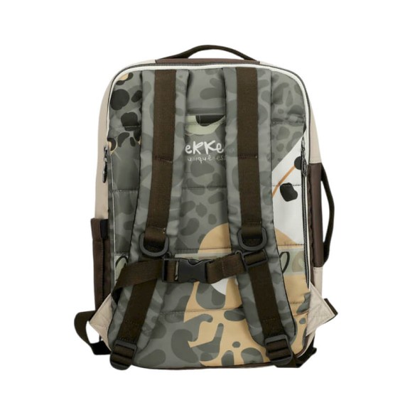 ANEKKE Mochila de Viagem Ryanair Exp. Gaia Bege/Cinza | Ref. 280.42585-013