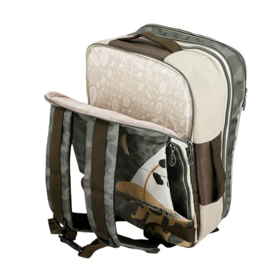 ANEKKE Mochila de Viagem Ryanair Exp. Gaia Bege/Cinza | Ref. 280.42585-013