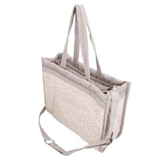 ANEKKE Saco de Praia Acolchoado Sophia Bege | Ref. 280.42474-252