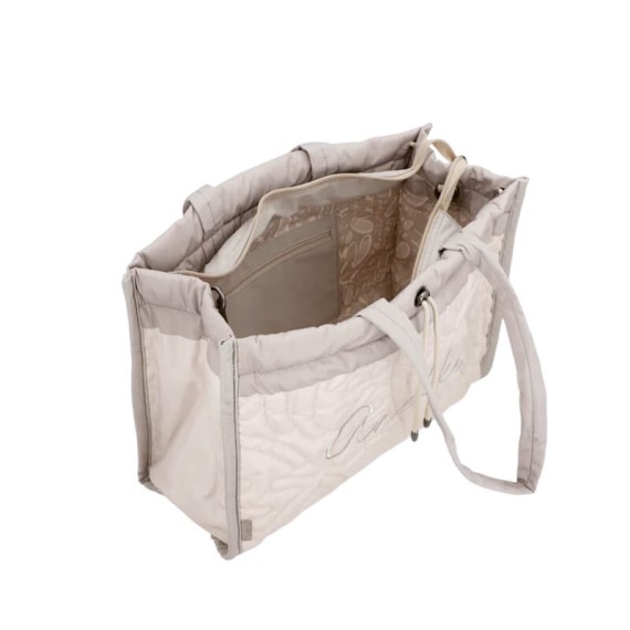 ANEKKE Saco de Praia Acolchoado Sophia Bege | Ref. 280.42474-252