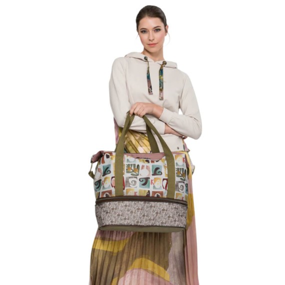 ANEKKE Saco de Viagem Expansível Amphora Rosa | Ref. 280.42578-001