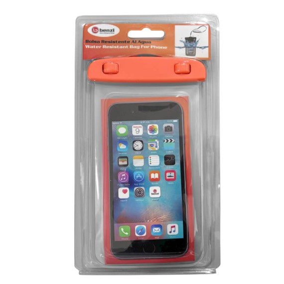 BENZI Bolsa de Proteção para Telemóvel BZ4738 Laranja | Ref. 288.BZ4738L