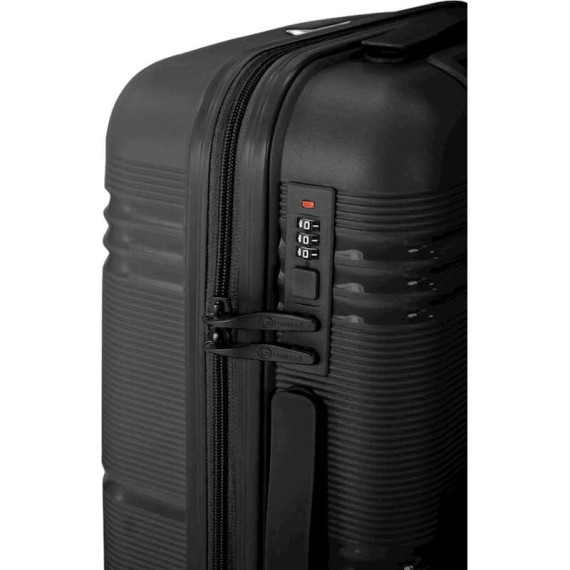 BENZI Mala de Cabine / Trolley 55cm 4R BZ5749 Preta | Ref. 288.BZ5749PA