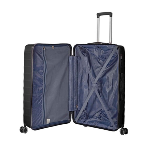 BENZI Mala de Viagem / Trolley Grande 76cm 4R Exp BZ5810 Preto | Ref. 288.BZ5810PC