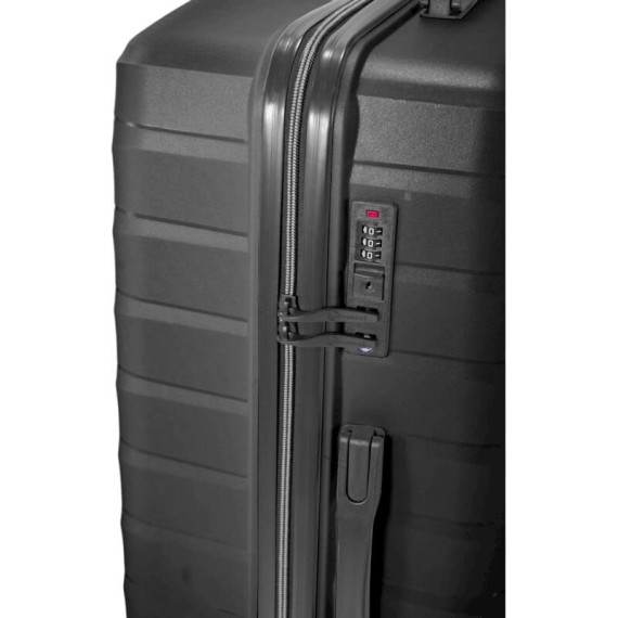 BENZI Mala de Viagem / Trolley Grande 76cm 4R Exp BZ5810 Preto | Ref. 288.BZ5810PC