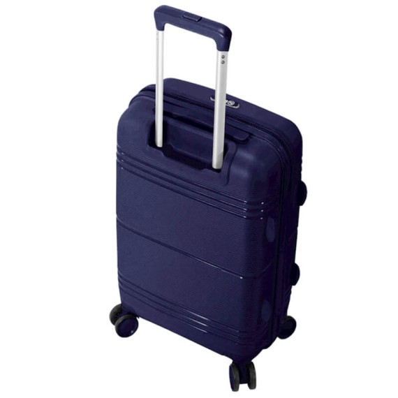 BENZI Mala de Viagem / Trolley Grande 77cm 4R BZ5749 Azul Escuro | Ref. 288.BZ5749AEC