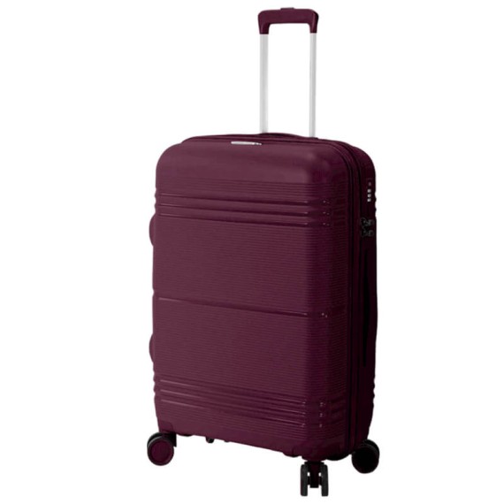 BENZI Mala de Viagem / Trolley Grande 77cm 4R BZ5749 Bordô | Ref. 288.BZ5749BOC