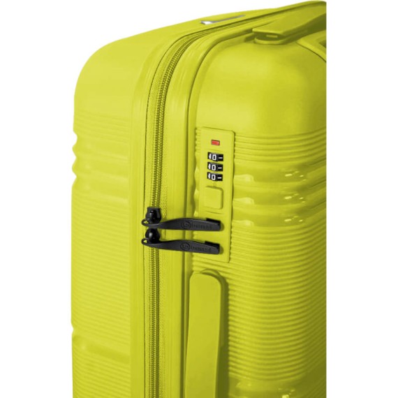 BENZI Mala de Viagem / Trolley Grande 77cm 4R BZ5749 Verde | Ref. 288.BZ5749VC