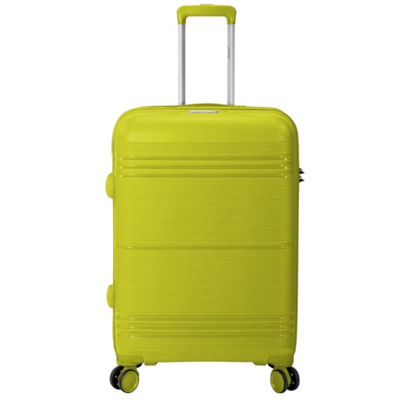 BENZI Mala de Viagem / Trolley Grande 77cm 4R BZ5749 Verde | Ref. 288.BZ5749VC