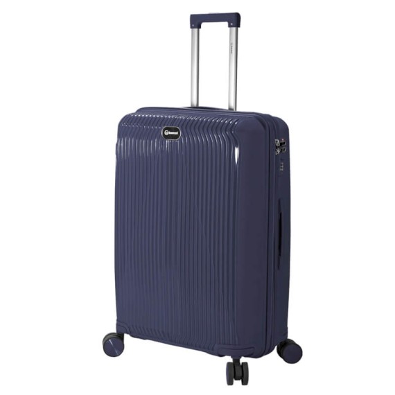 BENZI Mala de Viagem / Trolley Grande 77cm 4R BZ5819 Azul | Ref. 288.BZ5819AC