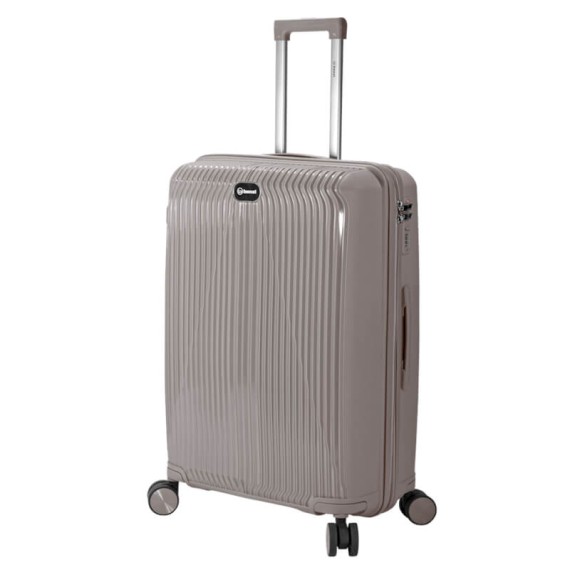 BENZI Mala de Viagem / Trolley Grande 77cm 4R BZ5819 Cinza | Ref. 288.BZ5819CC