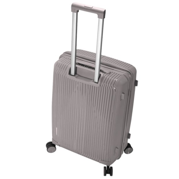 BENZI Mala de Viagem / Trolley Grande 77cm 4R BZ5819 Cinza | Ref. 288.BZ5819CC