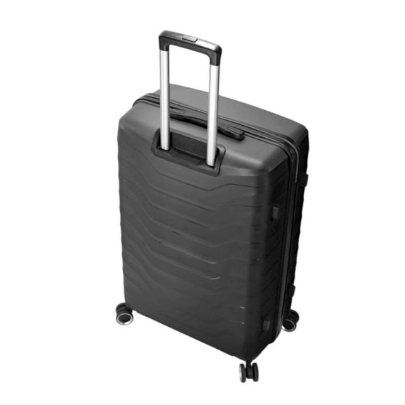 BENZI Mala de Viagem / Trolley Médio 66cm 4R Exp BZ5810 Preto | Ref. 288.BZ5810PB