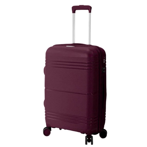BENZI Mala de Viagem / Trolley Médio 67cm 4R BZ5749 Bordô | Ref. 288.BZ5749BOB