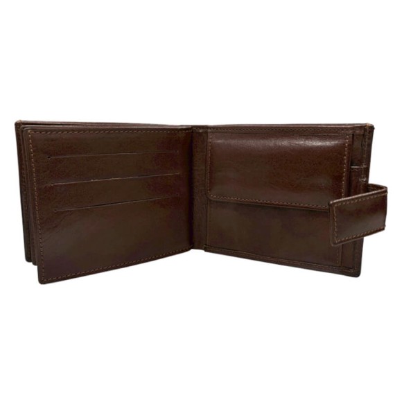 Carteira Horizontal c/ Porta-Moedas 13CC F.ANTUNES 37 Castanha | Ref. 183.37C