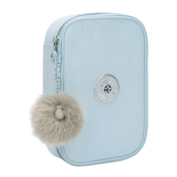 Estojo Escolar KIPLING 100 Pens Bridal Blue | Ref. 187.K094053EA