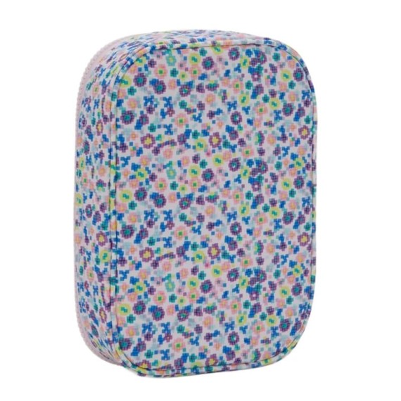 Estojo Escolar KIPLING 100 Pens Digi Flower Print | Ref. 187.KI60027ER