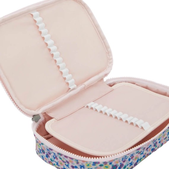Estojo Escolar KIPLING 100 Pens Digi Flower Print | Ref. 187.KI60027ER
