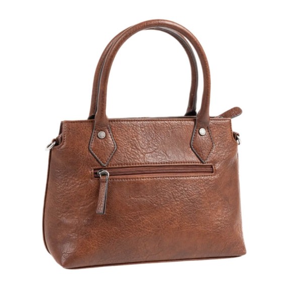 Mala de Mão c/ Tiracolo MATTIES Classic Castanha | Ref. 132.2018980