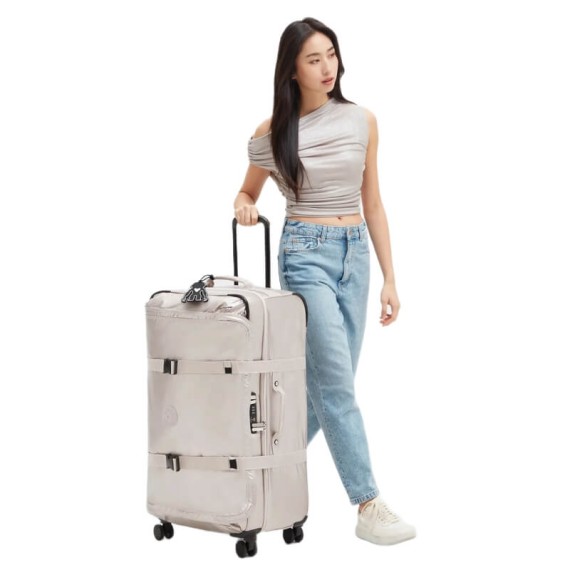 Mala de Viagem Grande 78cm 4R KIPLING Spontaneous L Metallic Glow | Ref. 187.KI789948I