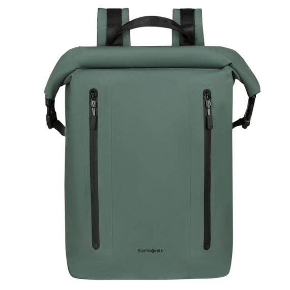 SAMSONITE Mochila Rolltop Portátil 15.6” IPX4 Coatify Biz Verde | Ref. 92.156087-1388