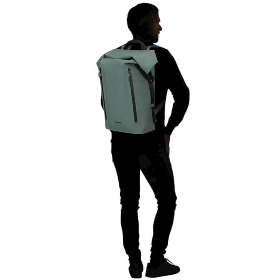 SAMSONITE Mochila Rolltop Portátil 15.6” IPX4 Coatify Biz Verde | Ref. 92.156087-1388