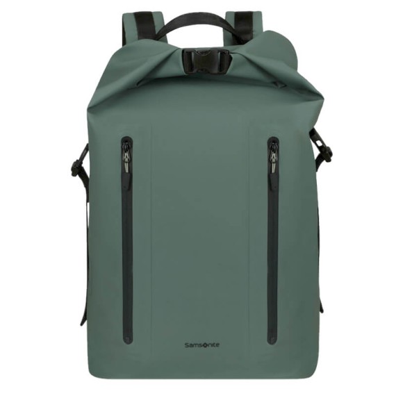 SAMSONITE Mochila Rolltop Portátil 15.6” IPX4 Coatify Biz Verde | Ref. 92.156087-1388