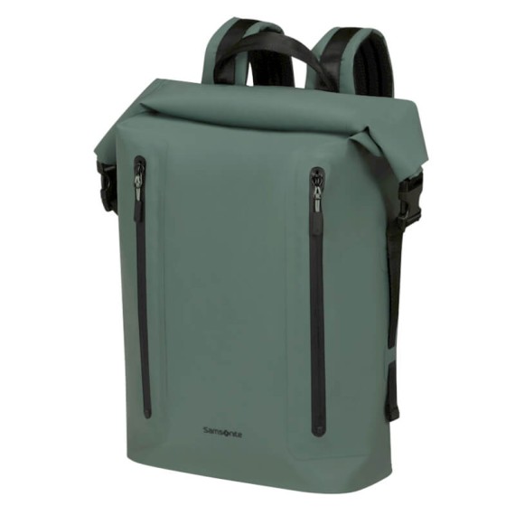 SAMSONITE Mochila Rolltop Portátil 15.6” IPX4 Coatify Biz Verde | Ref. 92.156087-1388