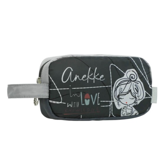 ANEKKE Bolsa / Necessaire de Viagem Sophia Preto / Cinza | Ref. 280.42587-002
