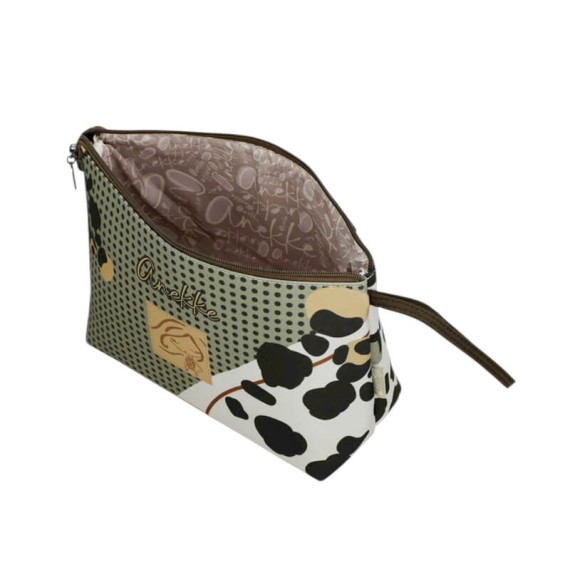 ANEKKE Bolsa / Necessaire Grande Gaia Bege / Verde | Ref. 280.42484-312