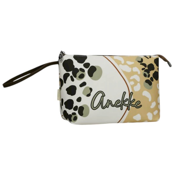 ANEKKE Bolsa / Necessaire Grande Gaia Bege / Verde | Ref. 280.42484-312