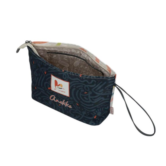 ANEKKE Bolsa / Necessaire Grande Olympia Bege / Azul | Ref. 280.42474-322