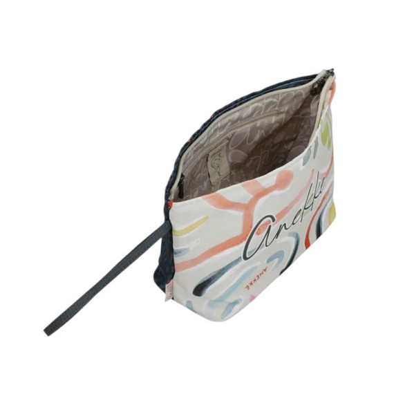 ANEKKE Bolsa / Necessaire Grande Olympia Bege / Azul | Ref. 280.42474-322