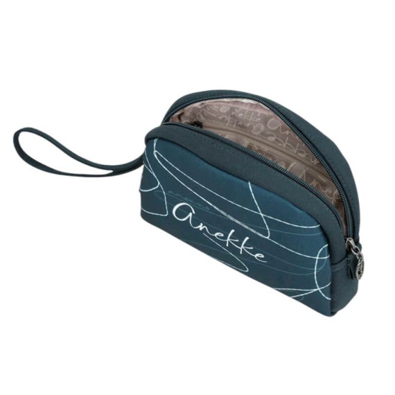 ANEKKE Bolsa / Necessaire Sophia Azul / Branca | Ref. 280.42484-303