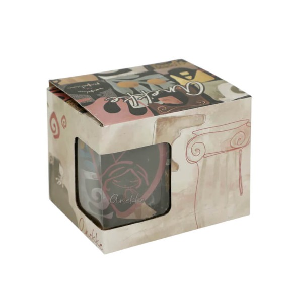 ANEKKE Caneca Porcelana Amphora 42475-102 Castanha | Ref. 280.42475-102