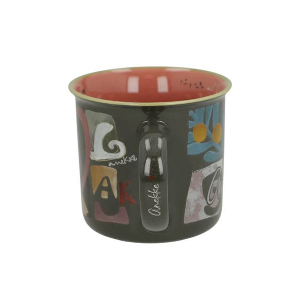 ANEKKE Caneca Porcelana Amphora 42475-102 Castanha | Ref. 280.42475-102