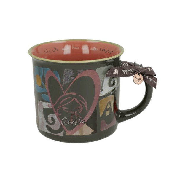 ANEKKE Caneca Porcelana Amphora 42475-102 Castanha | Ref. 280.42475-102