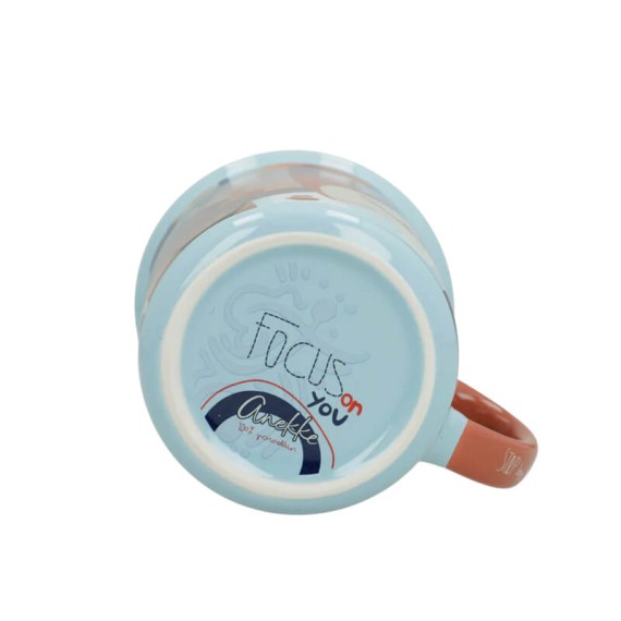 ANEKKE Caneca Porcelana Eikon 42475-105 Azul | Ref. 280.42475-105