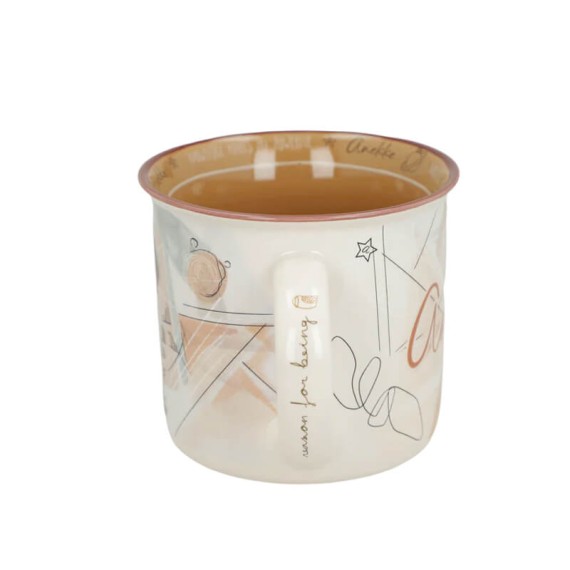 ANEKKE Caneca Porcelana Sophia 42485-103 Bege | Ref. 280.42485-103