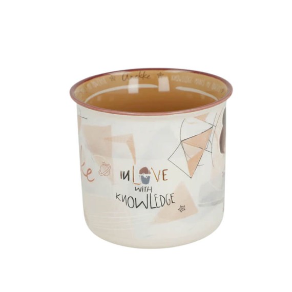 ANEKKE Caneca Porcelana Sophia 42485-103 Bege | Ref. 280.42485-103