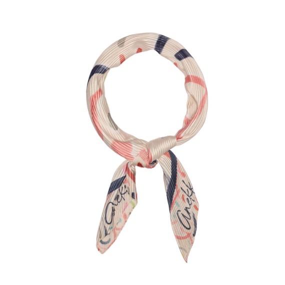 ANEKKE Lenço Quadrado Estampado Olympia Bege | Ref. 280.42460-322