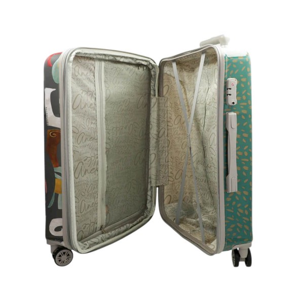 ANEKKE Mala de Viagem Média 67cm 4R Exp. Muse Multicolor | Ref. 280.42574-012