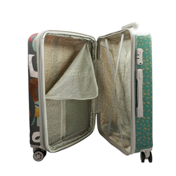 ANEKKE Mala de Viagem Média 67cm 4R Exp. Muse Multicolor | Ref. 280.42574-012