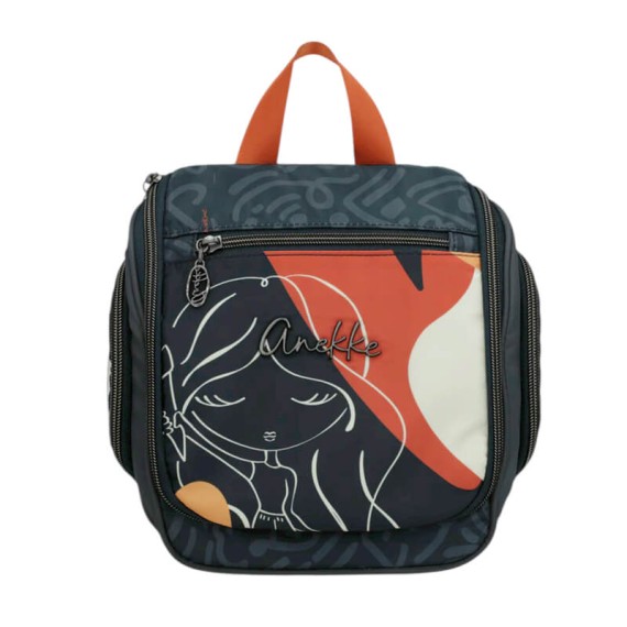 ANEKKE Necessaire de Viagem Grande Eikon Azul Escuro | Ref. 280.42577-014