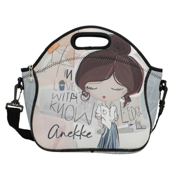 ANEKKE Saco de Almoço Neopreno Sophia Azul | Ref. 280.42484-112